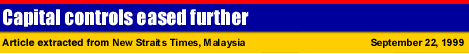 Capital controls eased further