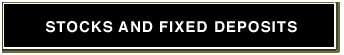 Stocks and fixed-deposits