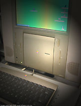 Alternate view of the Limited Edition Apple computer