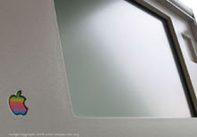 The LCD screen