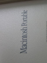 Apple original portable Note Book