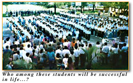 Who among these students will be successful in life...?