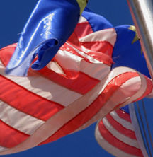 Malaysian Flag in wave
