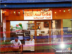 Shot from the bust Chang klan Road of Chiangmai