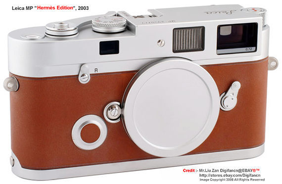 LEICA MP EDITIONI HERMES kit set body front view 2003