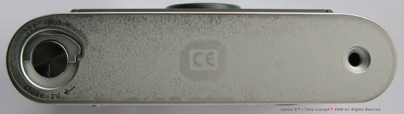 Base plate,  Leica MP chrome 0.58x finder model, 2003