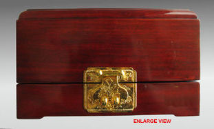 The rosewood with wood crafting presentation box for Leica M6 chrome Gold Dragon 300 units Edition, 1995