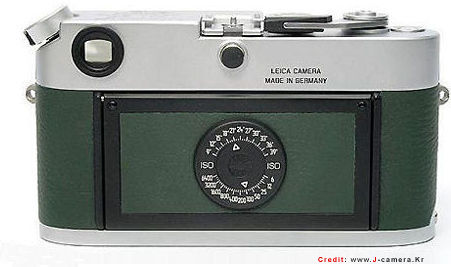 Leica M6 Jaguar XK50 1948~1998 Special commemorative edition rear section view