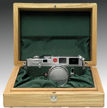 Walnut veneer presentation box, Leica M6 Jaguar XK50 1948~1998 Special commemorative edition