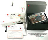 Leica M6 TTL 0.72x Titanium finish camera body all documentations, papers, boxes and batteries