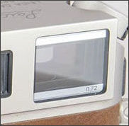 072X magnification finder