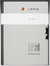 Document and serial number for LEICA M6 Ein Stuck model, 1996