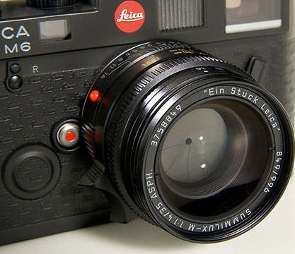 Side and lens front view