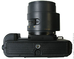 Canon T80 base view
