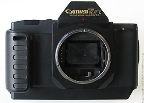 Canon T80 front view
