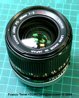 Early Canon FD 35mm f/2.0 S.S.C. Wideangle by Franco