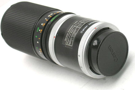 Canon FD 100mm Macro Lens