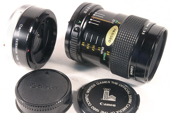 Canon FD 50mm Macro Lens