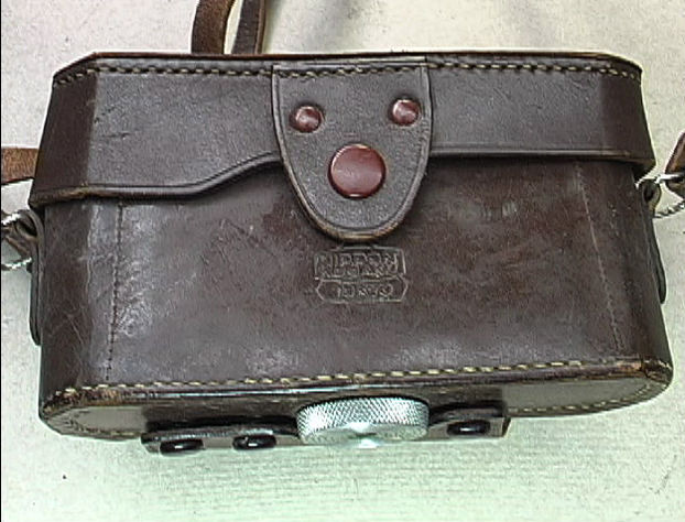 Nikon S 8 digits serial numbering rear section of the Nikon S original leather case