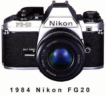 Nikon FG20, 1984