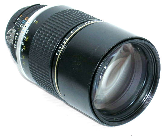 Manual Focus Nikkor 180mm f/2.8 Lens
