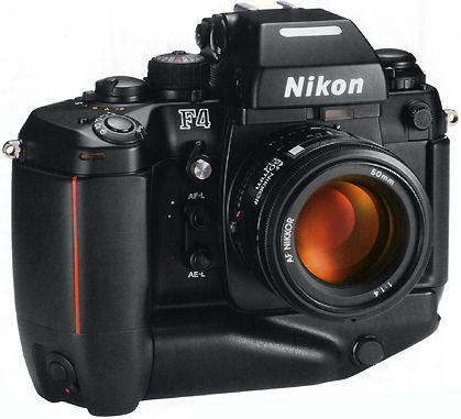 Nikon F4s with an Autofocus 50mm f/1.4s standard lens