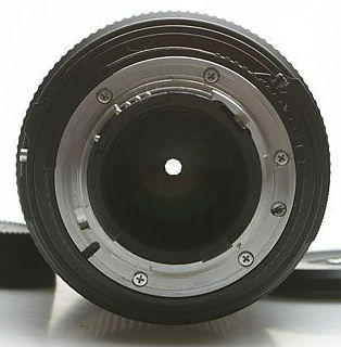 Rear lens mount of AF Zoom Nikkor 80-200mm f/2.8S ED