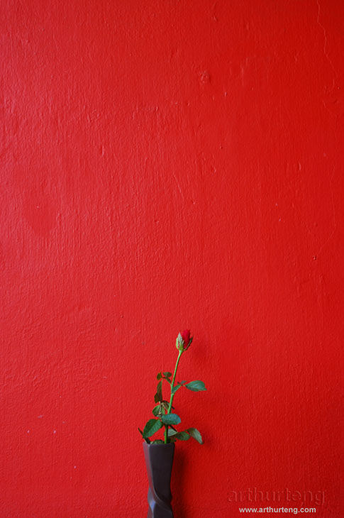 STILL LIFE in simply red by Arthur Teng, Street photography