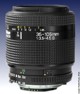 Nikon Nikkor Zoom lens 35-105mm f/3.5~4.5D IF by poon foto