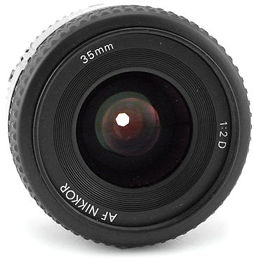 AF Nikkor 35mm f/2.0D wideangle lens