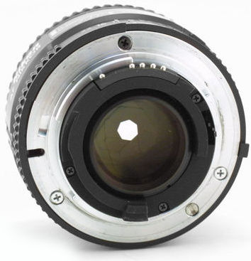 Rear section view of the metal lens mount with Ai-S lens configuration
