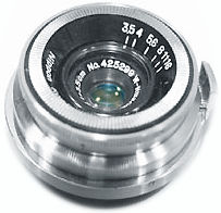 Nikon's W-Nikkor 1:3.5 f=3.5cm Rangefinder wideangle lens