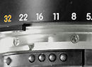 AF contacts at the rear lens mounting ring