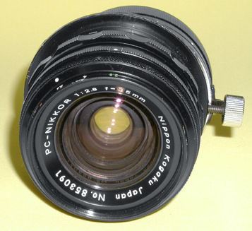 35mm f/3.5 PC-Nikkor