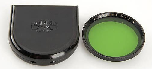 Carl Zeiss Jena  made filter set, approx year 193x