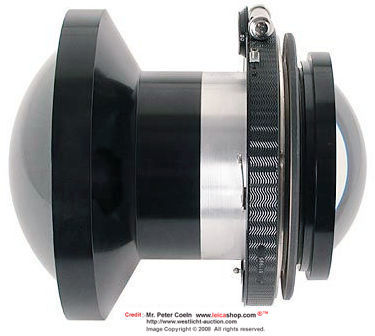 Carl Zeiss HOLOGON 110mm f/8.0 for LINHOF w/compur shutter