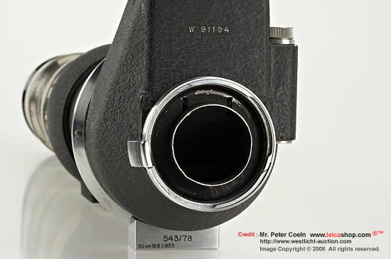 Rear mount section pf Flektoskop 543/78