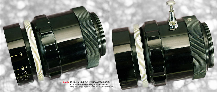 Lens barrel of a typical early series of Nippon Kogaku Japan / Nikon Micro-NIKKOR 1:5 f=7cm