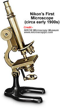 Nippon Kogaku Japan / Nikon early design Microscope