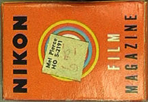 Nikon old film magazine RF days