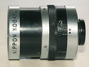 Nikon (Nippon Kogaku K K ) Varifocal Finder early version Model 1 top section view with dual indexes