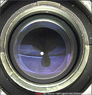 Contax rear lens mount on Nikkor-P 85mm f/2.0