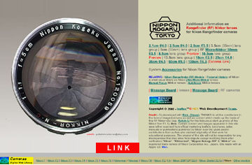 Nikon rangefinder Nikkor lenses - LINK to main index page
