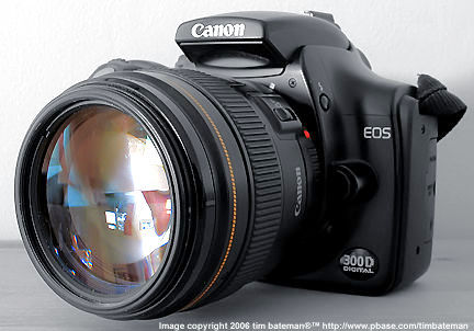 Canon EF 100mm f/2.0 USM with Canon 300D Digital SLR