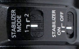 Stabilizer Mode Control Switch