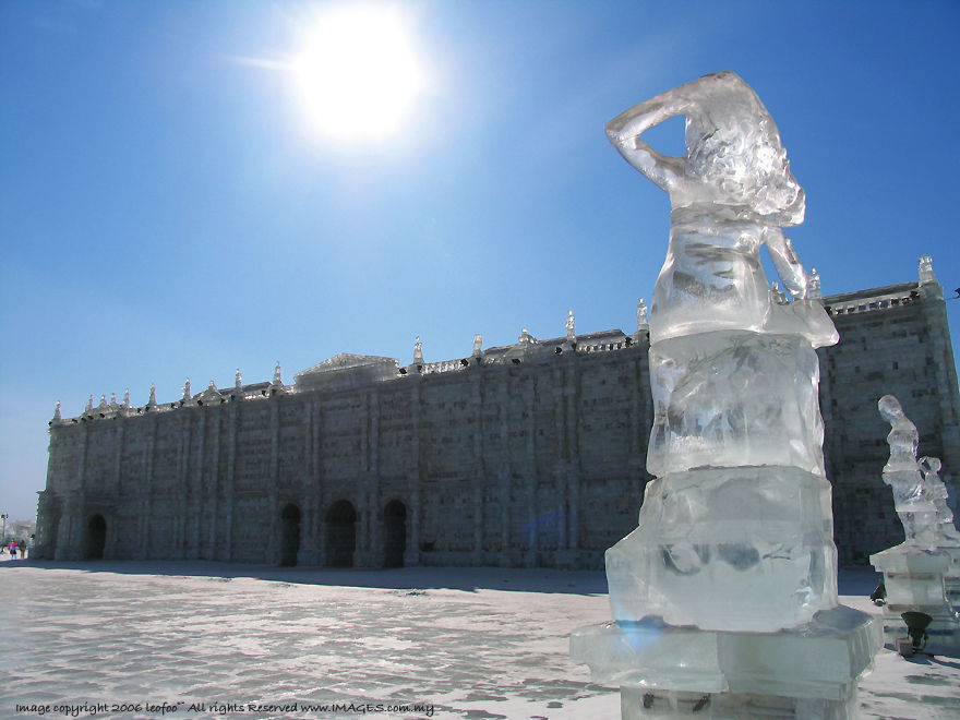 Ice carving festival, Harbin, China 2006