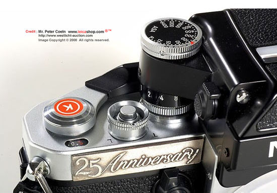 Nikon F2A 25th Anniversary limited Edition Model