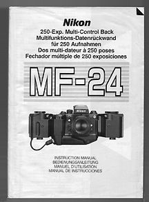Manual de instrucciones INSTRUCION Nikon fg-20 instrucciones 