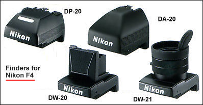 Nikon F4 - Interchangeable Finders/Prisms - Part III