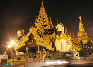 Wall Paper Swedagon Pagoda, Yangon